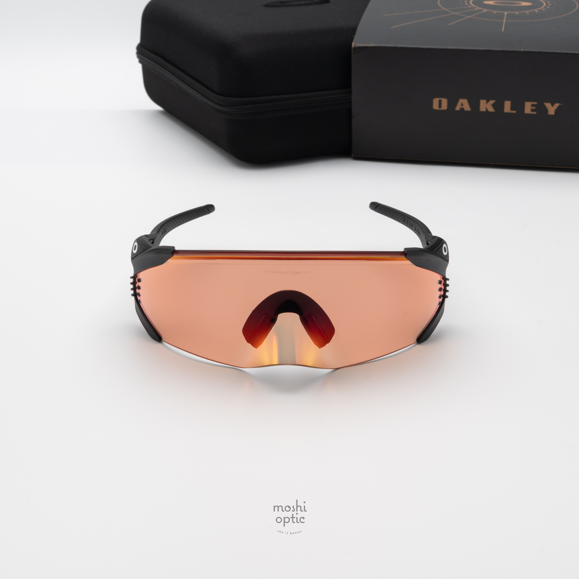 OAKLEY VELO KATO OO9501-06 Matte Black Prizm Trail Torch