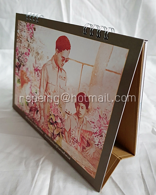 ปฏิทินตั้งโต๊ะ ธนาคารกรุงเทพ ปี 2561 (2018) ทศธรรมราช ของใหม ไร้รอยขีดเขียน