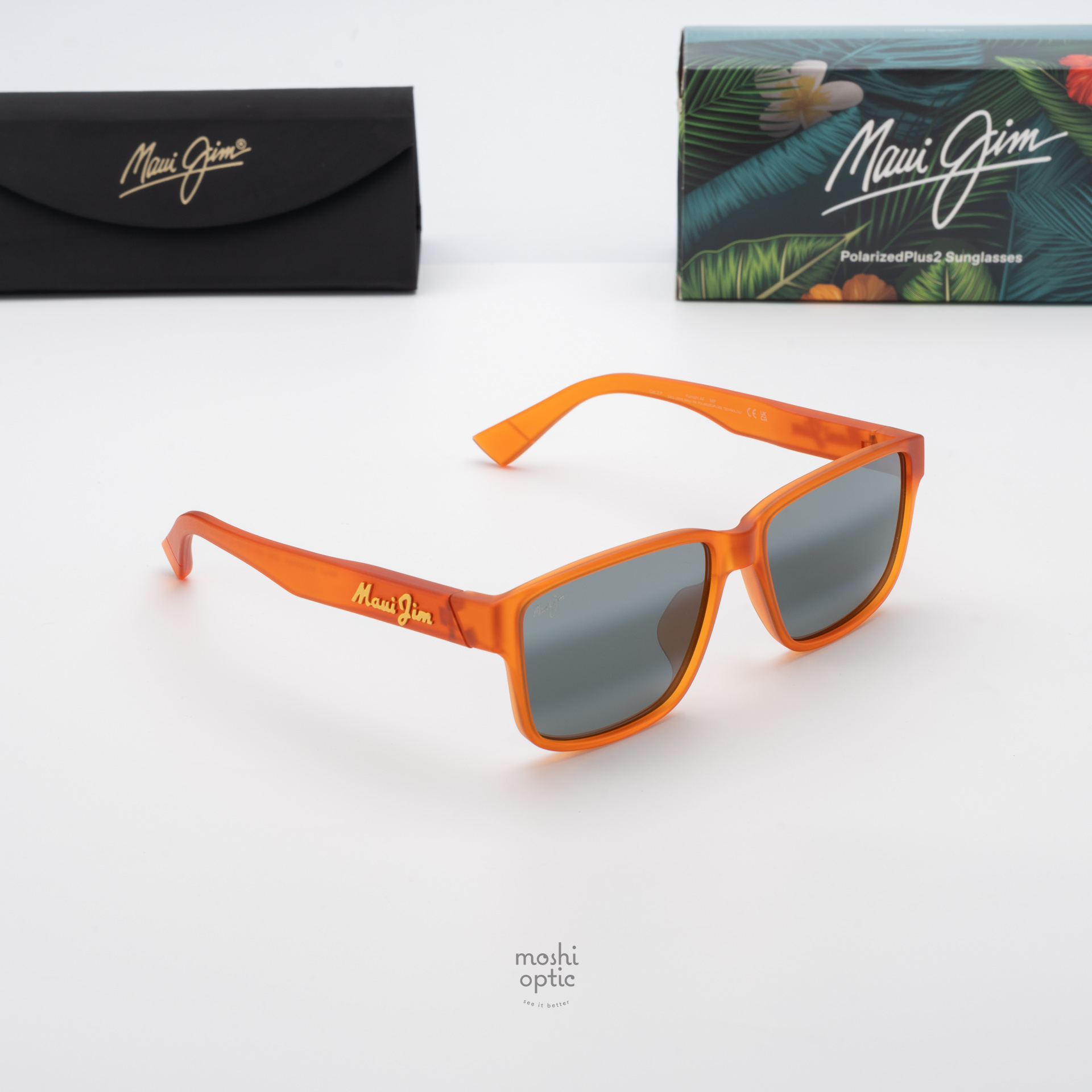แว่นกันแดด Maui Jim KUNAIHI MJ688SA 004 Neutral Grey