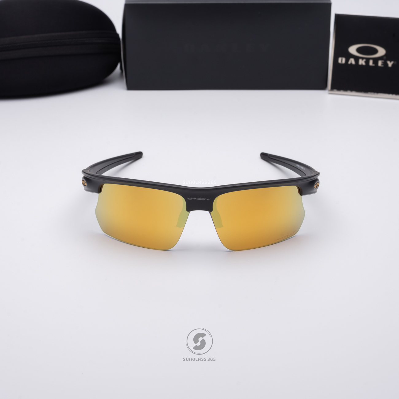 OAKLEY Bisphaera OO9400-12 Matte Carbon Prizm 24K Polarized