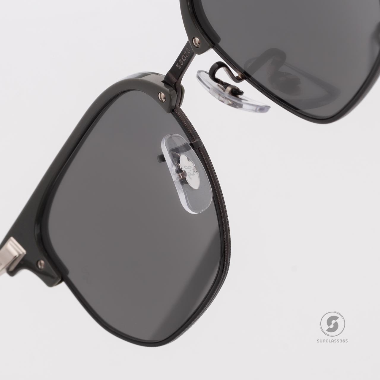 Ray-Ban New Clubmaster RB4416 6653B1 Grey on Black