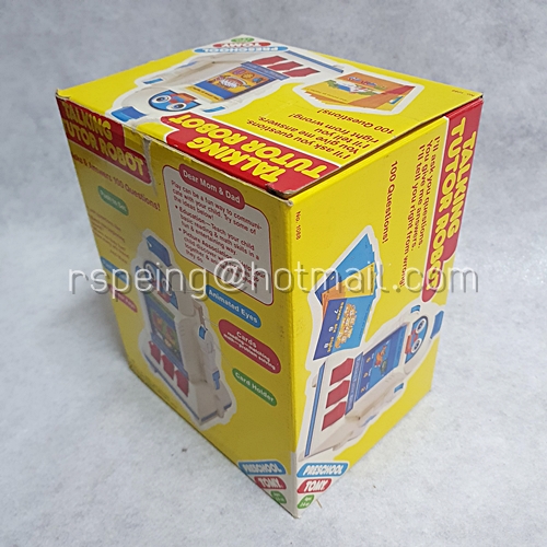ของเล่นวินเทจ ปี 1986 โทมี่ หุ่นยนต์ช่วยสอนพูดได้ 1986 Tomy Talking Tutor Robot