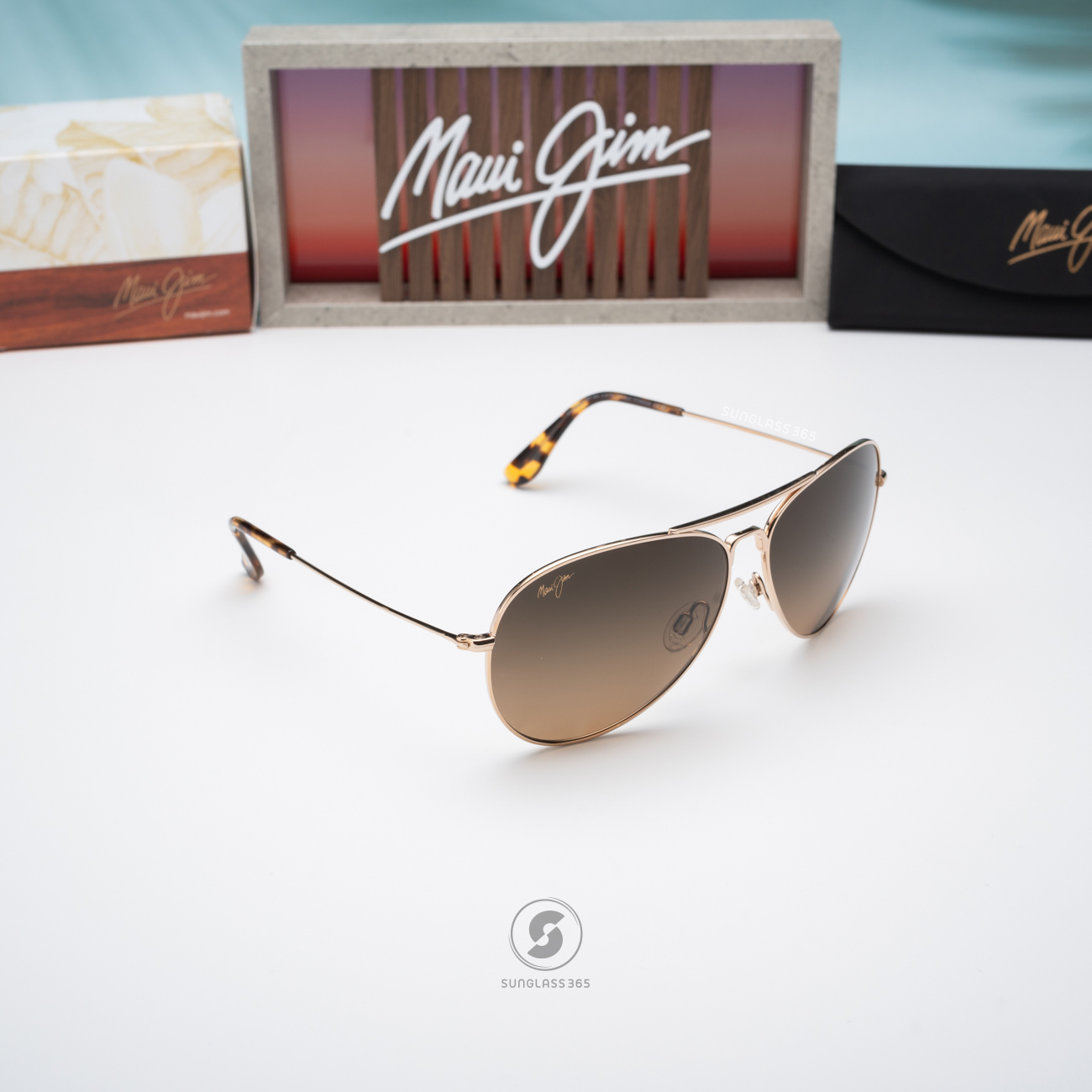 แว่นกันแดด Maui Jim MAVERICKS MJ HS264 16 HCL Bronze
