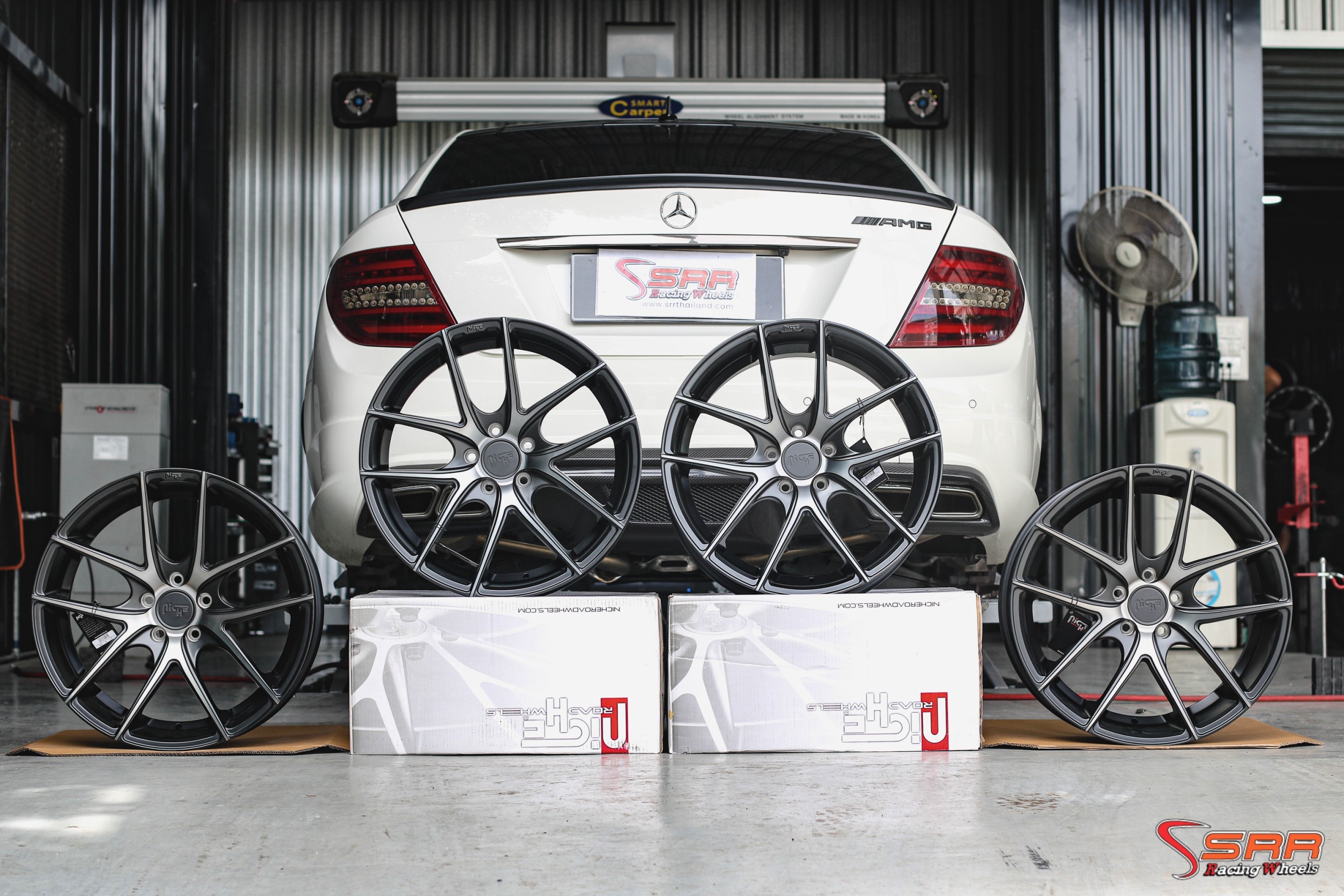 ล้อแม็กซ์แท้ NICHE-TARGA ขอบ19 กว้าง8.5/9.5 PCD 5x112 offset+42/35