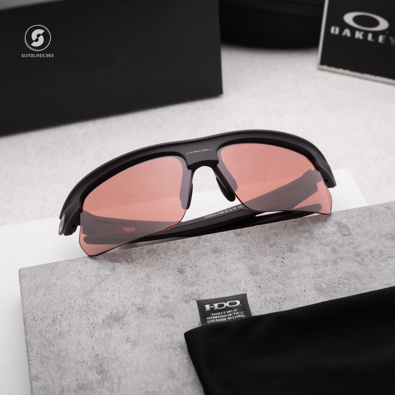 OAKLEY Bisphaera OO9400-07 Matte Carbon Prizm Dark Golf