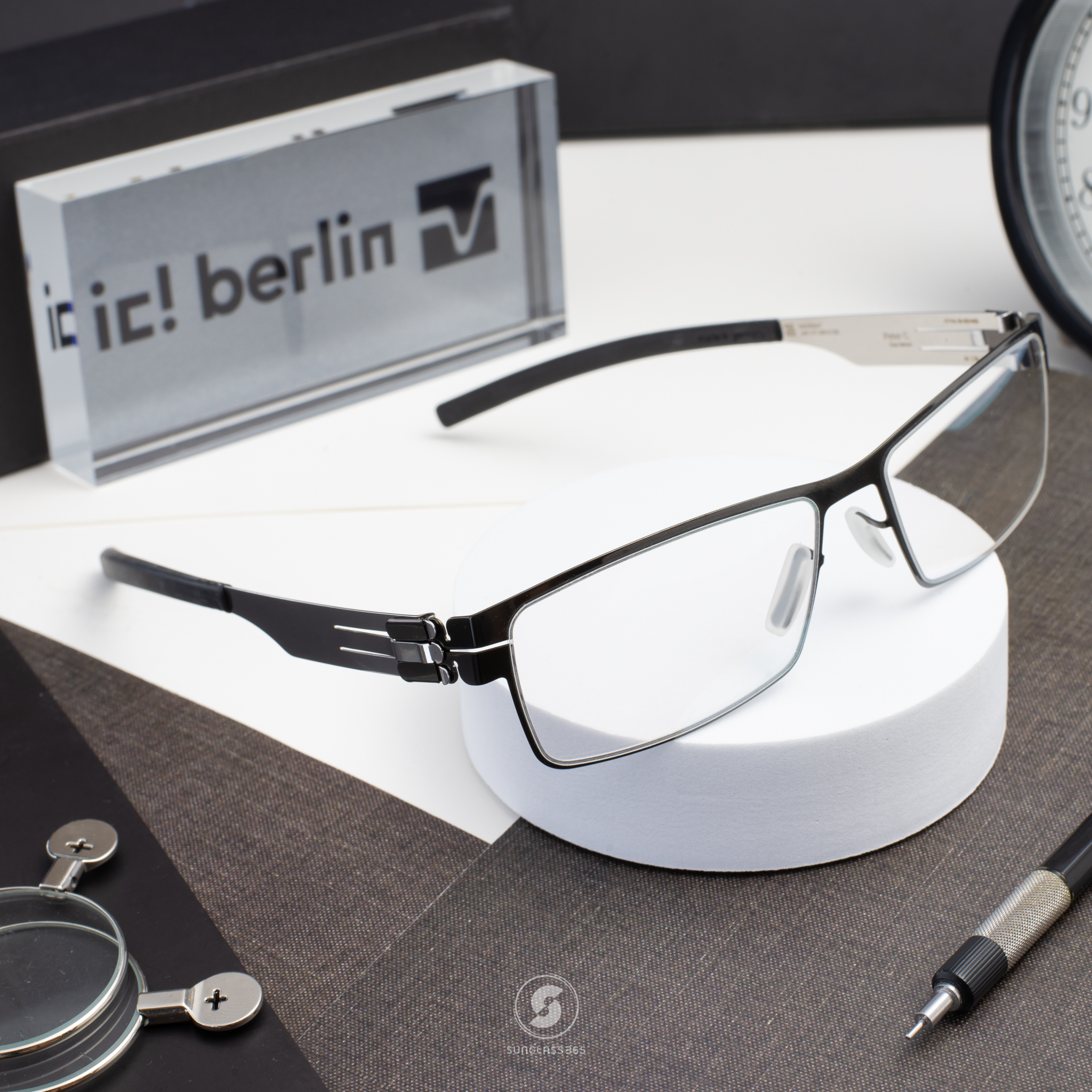 กรอบแว่น IC BERLIN Peter C. Gunmetal