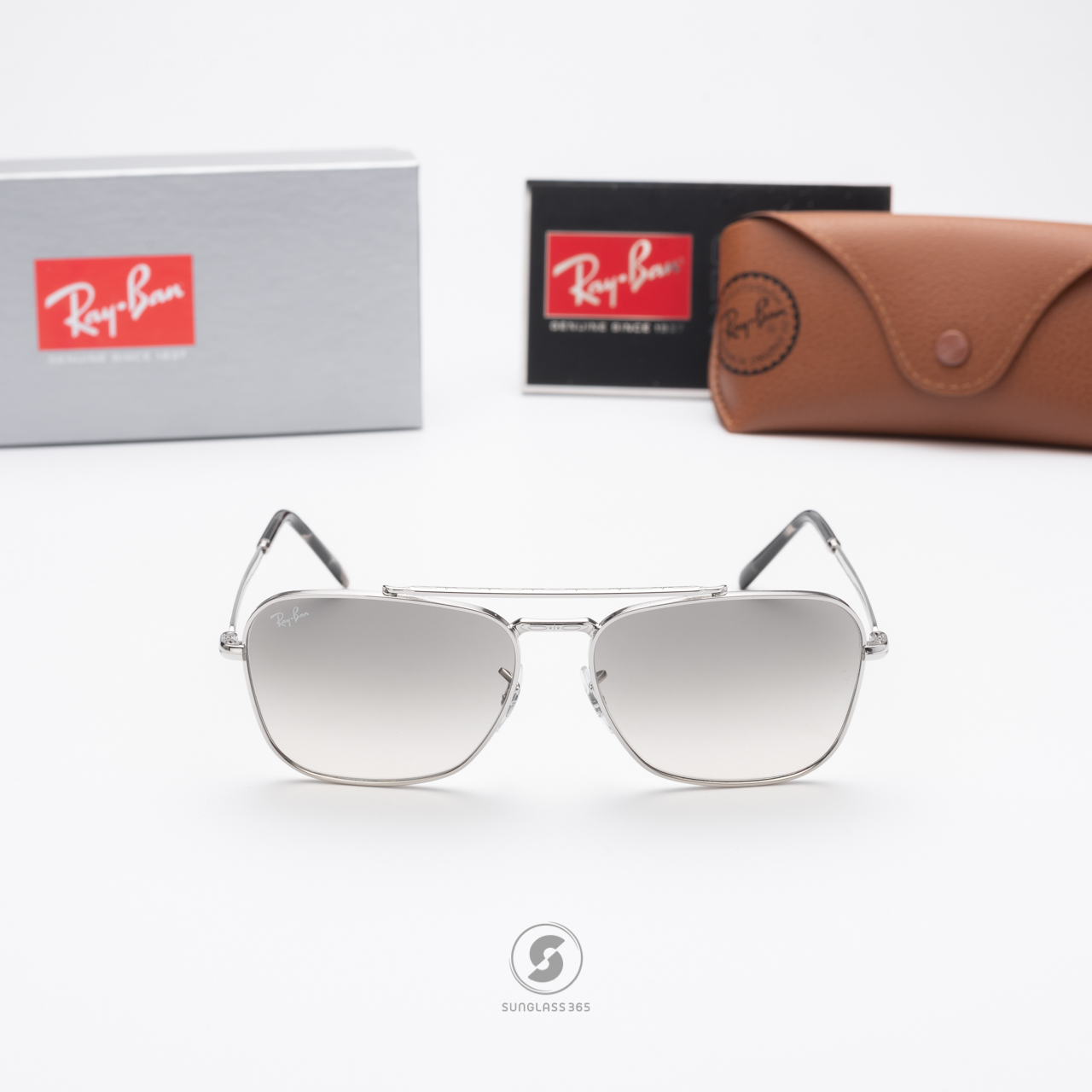 RayBan New Caravan RB3636 003/32 Silver