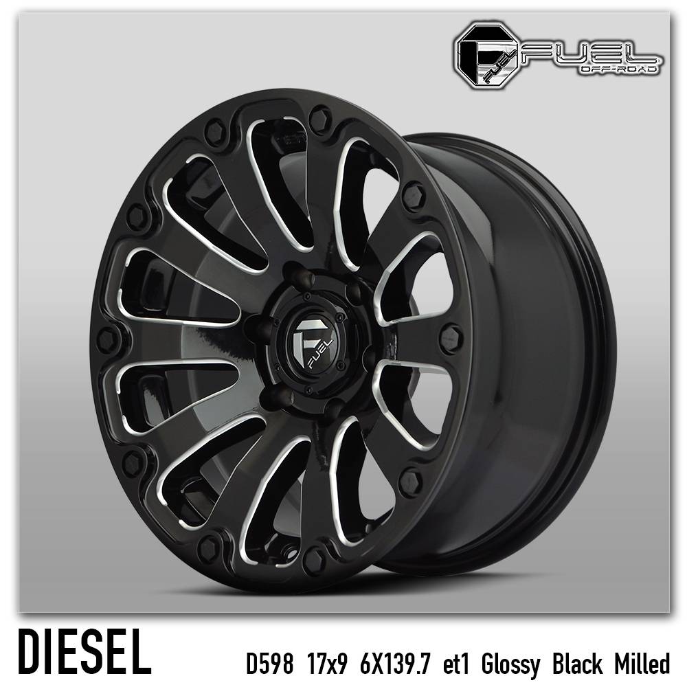 ล้อแท้ #FUEL #DIESEL ขอบ17 ราคาพิเศษ