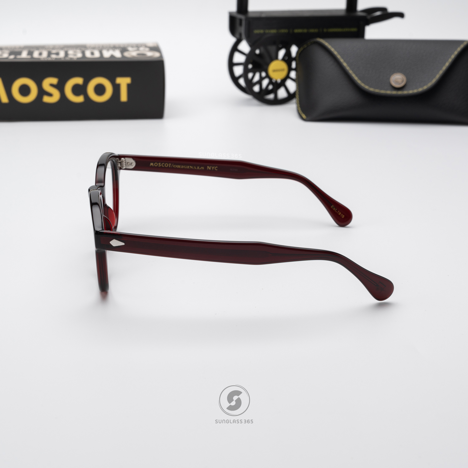 แว่นสายตา Moscot Lemtosh Col. Burgundy