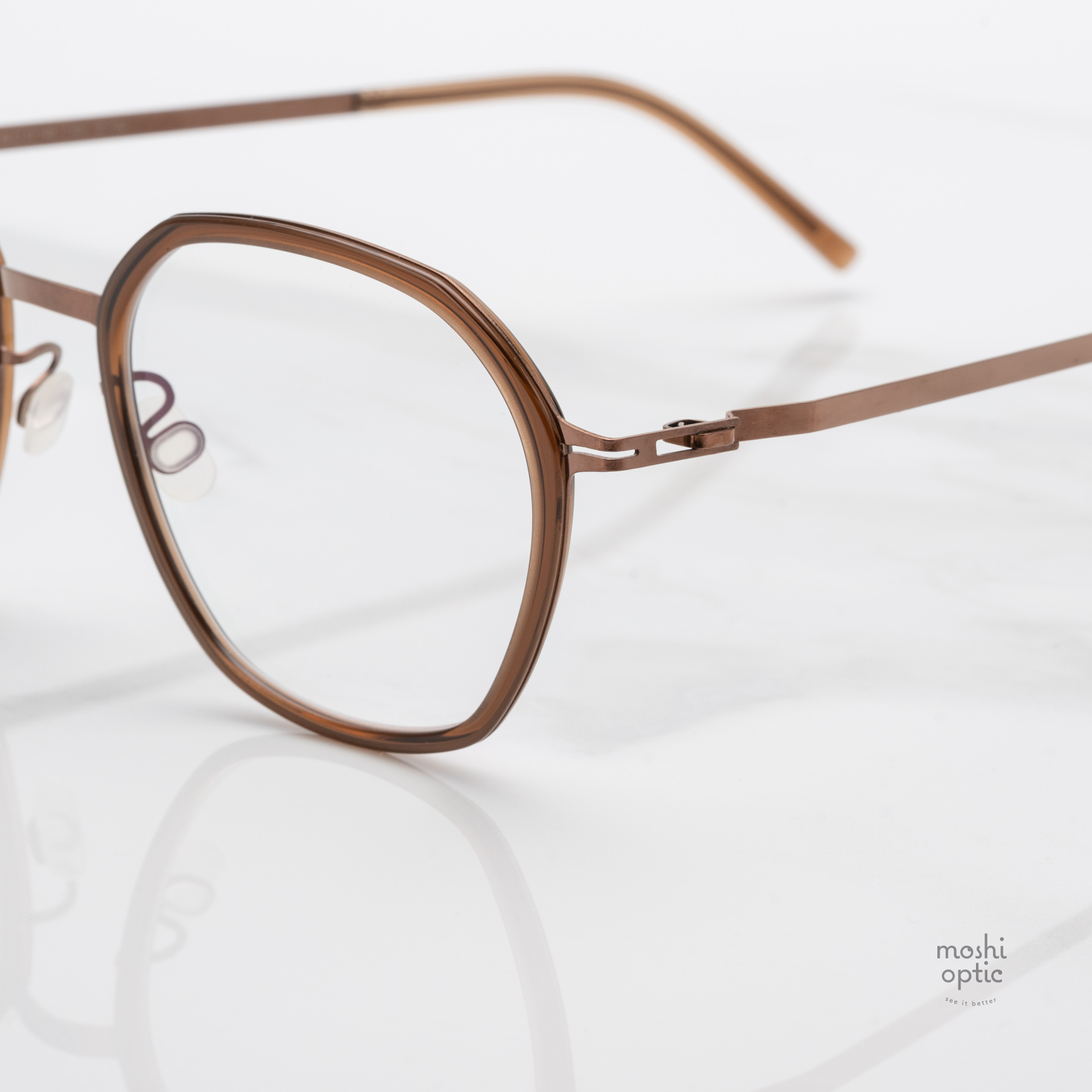 แว่นสายตา MYKITA SUVI A40 Shiny Copper Topaz