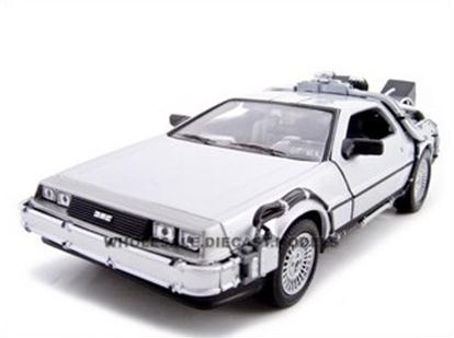 พรีออเดอร์ รถเหล็ก รถโมเดล US รถ DELOREAN "BACK TO THE FUTURE 2 time machine" สเกล 1:24