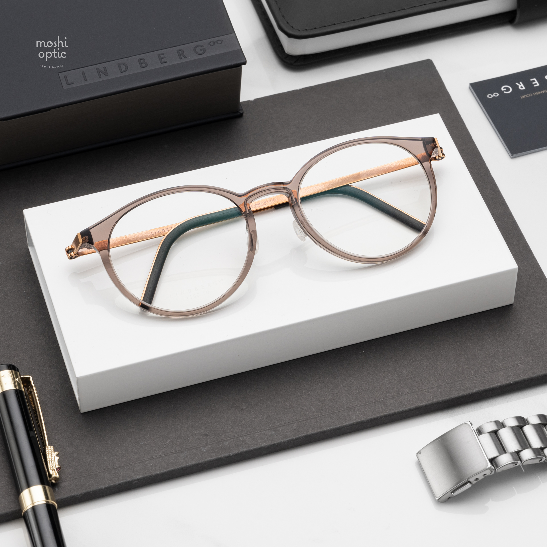 แว่นสายตา Lindberg Acetanium 053 1505P 1180 T215 AI92