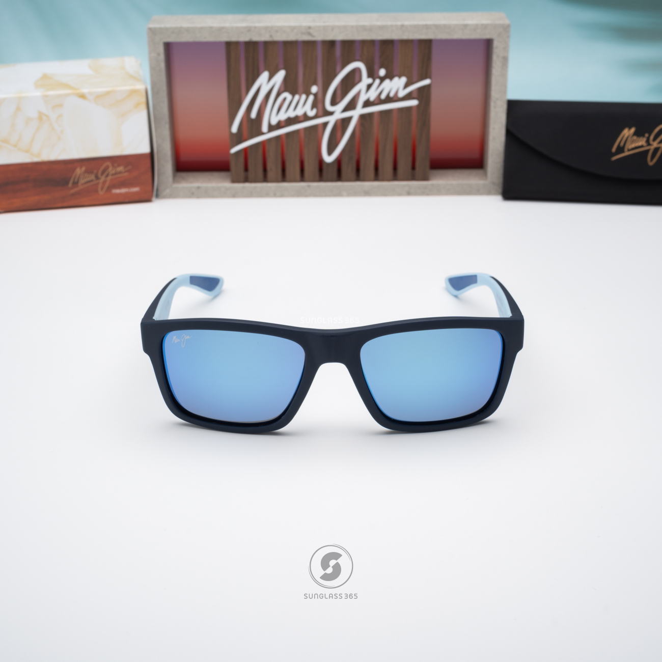 แว่นกันแดด Maui Jim The Flats MJ B897 03 Blue Hawaii