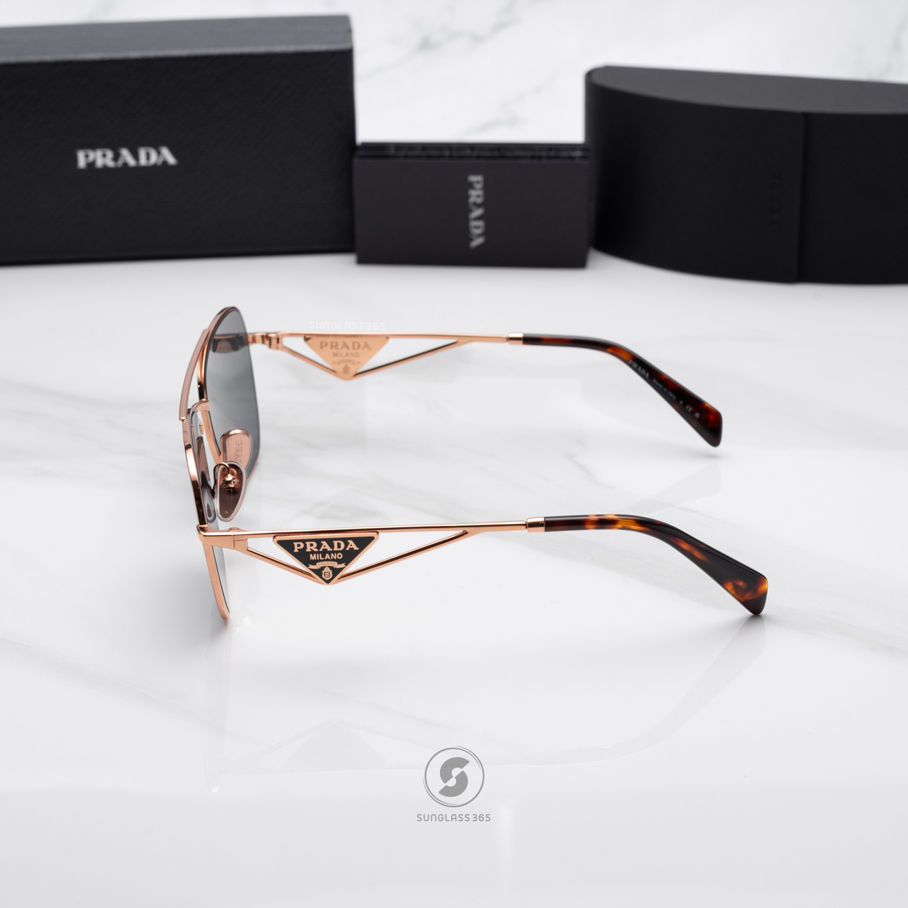 PRADA PRA50S SVF09T Rose Gold