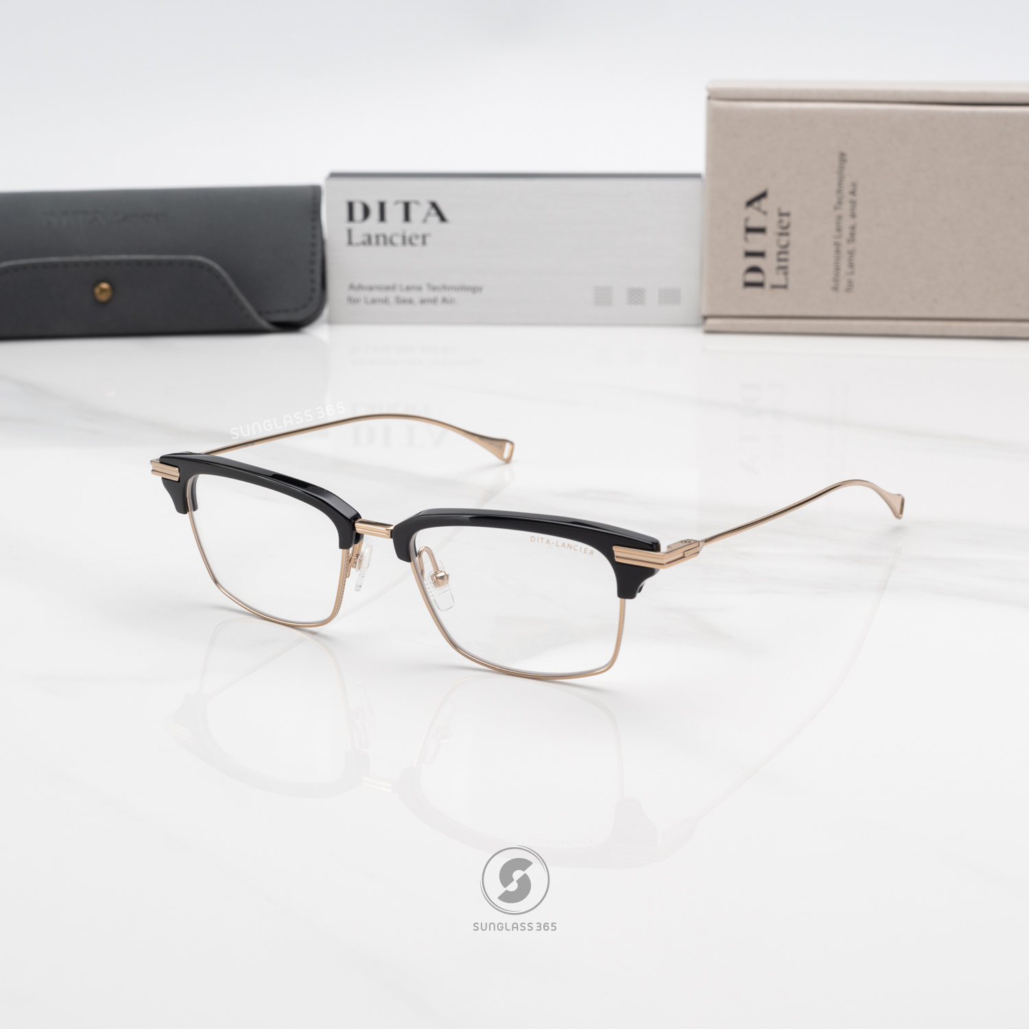 แว่นสายตา DITA LANCIER DLX439 A 01 with Blue Control Lens