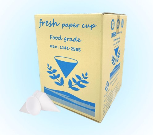 กรวยน้ำดื่ม Fresh 4000 ใบ
