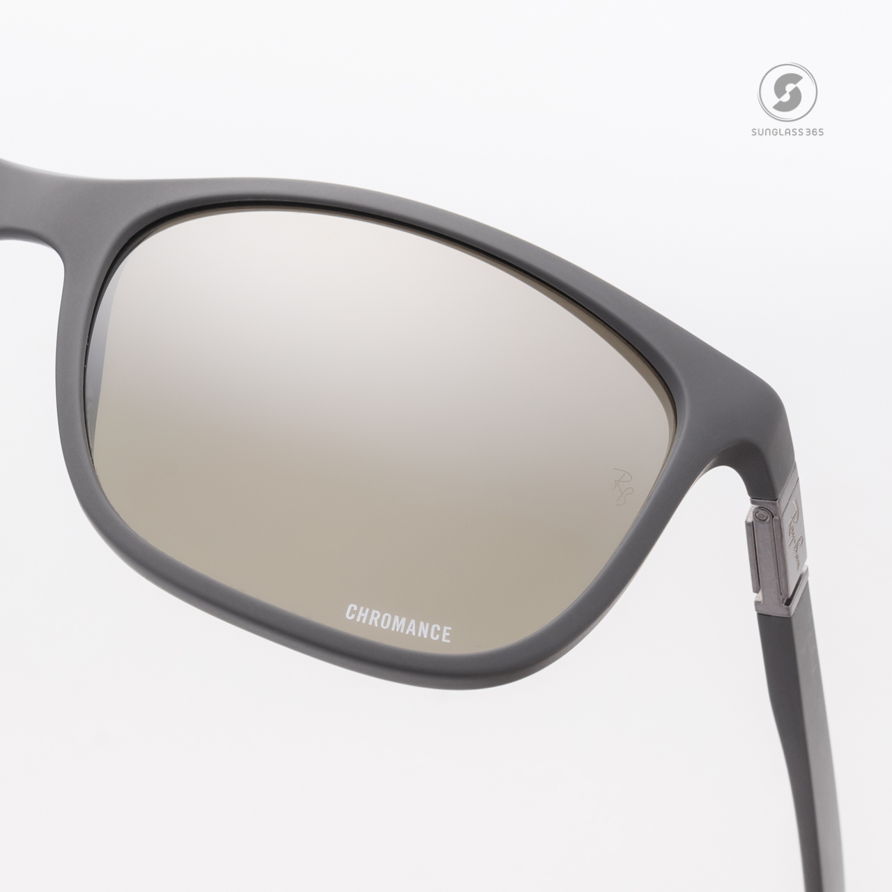 Ray-Ban RB4330CH 60175J Chromance Grey Mirror Silver Gradient Polarized
