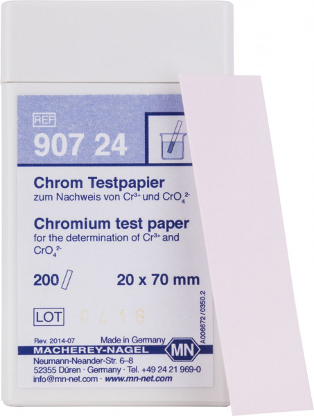 Chromium test paper 90724 กระดาษทดสอบโครเมต