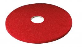 SCOTCH-BRITE™ RED BUFFER PAD (RED) แผ่นขัดพื้นรอบต่ำสีแดง (5แผ่น)