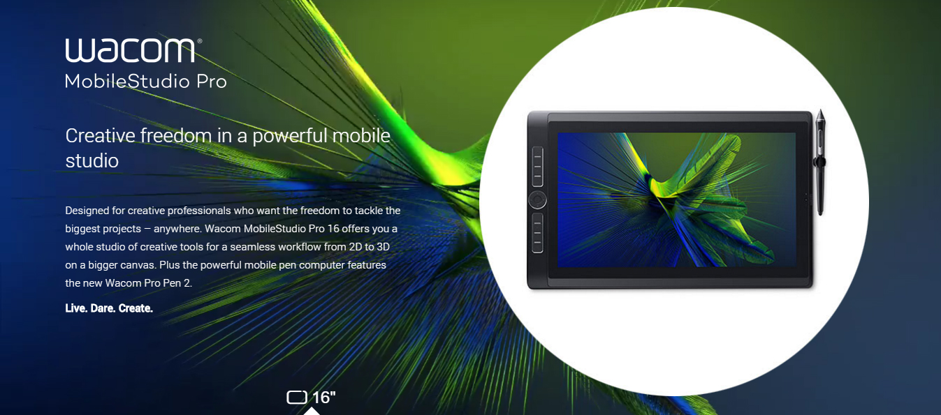 Mobile Studio Pro 16 (512 GB)