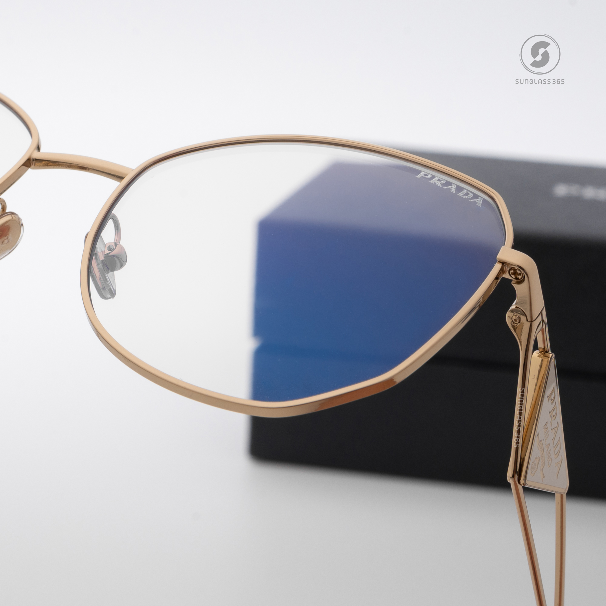 PRADA PR57YS ZVN08N Pale Gold