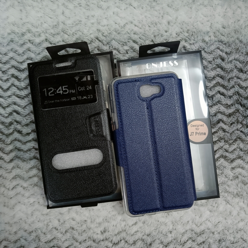 เคสฝาพับ Samsung J7 Prime โชว์เบอร์ ตั้งได้