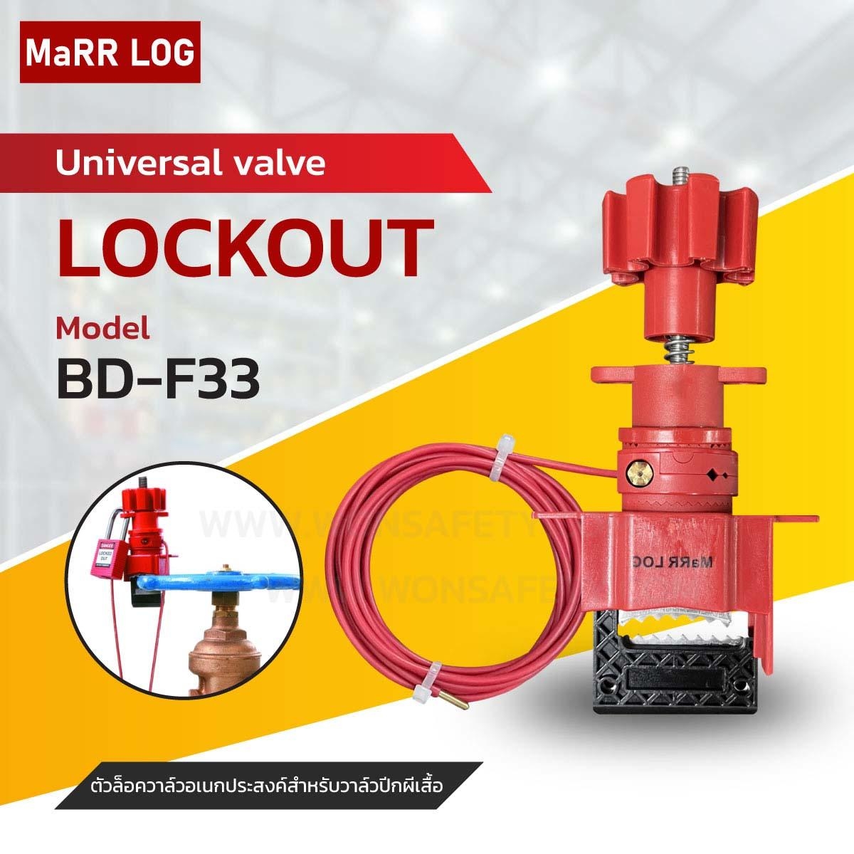 Ball Valve Lockout BD-F33