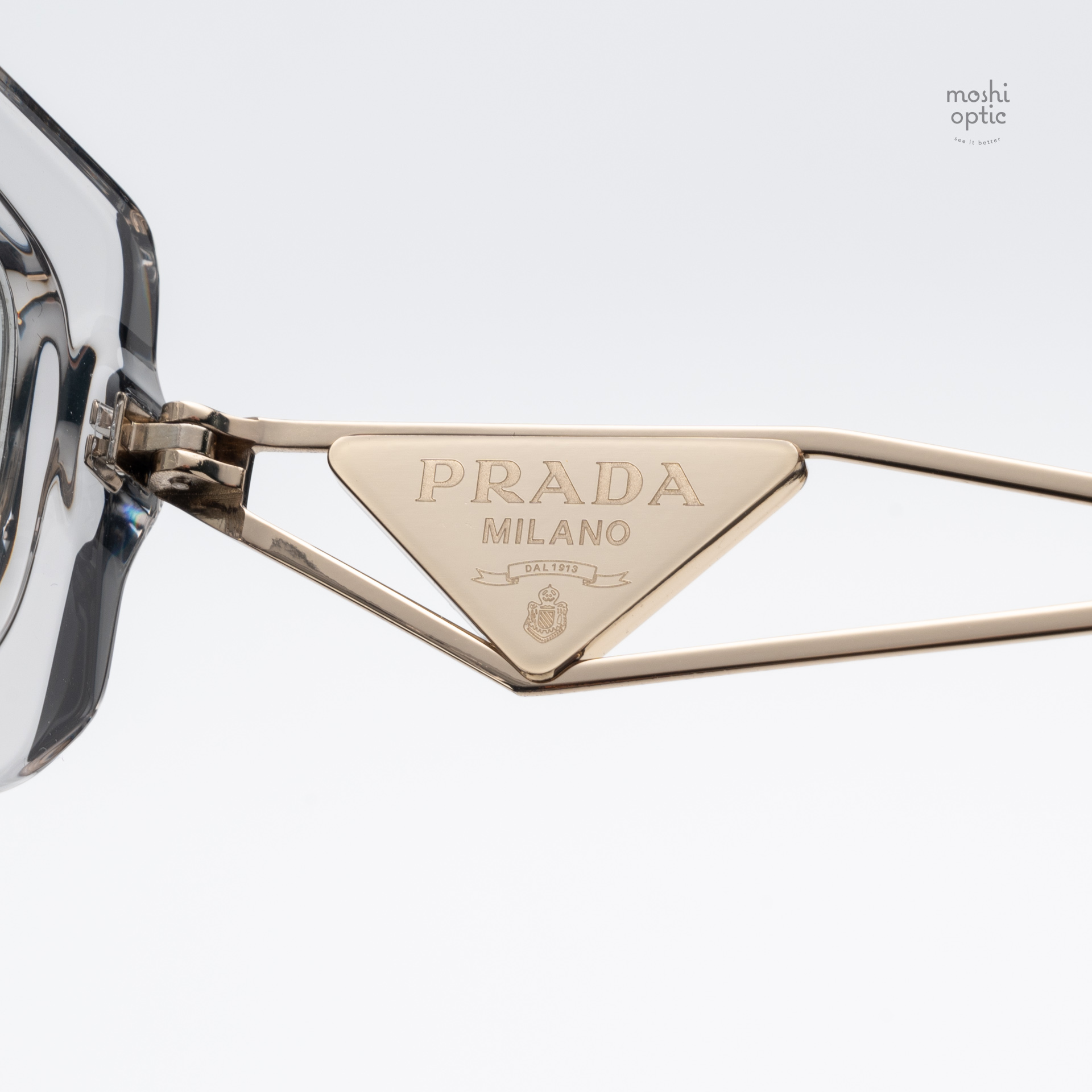 PRADA Symbole PR14YS 12R5OK Transparent Grey