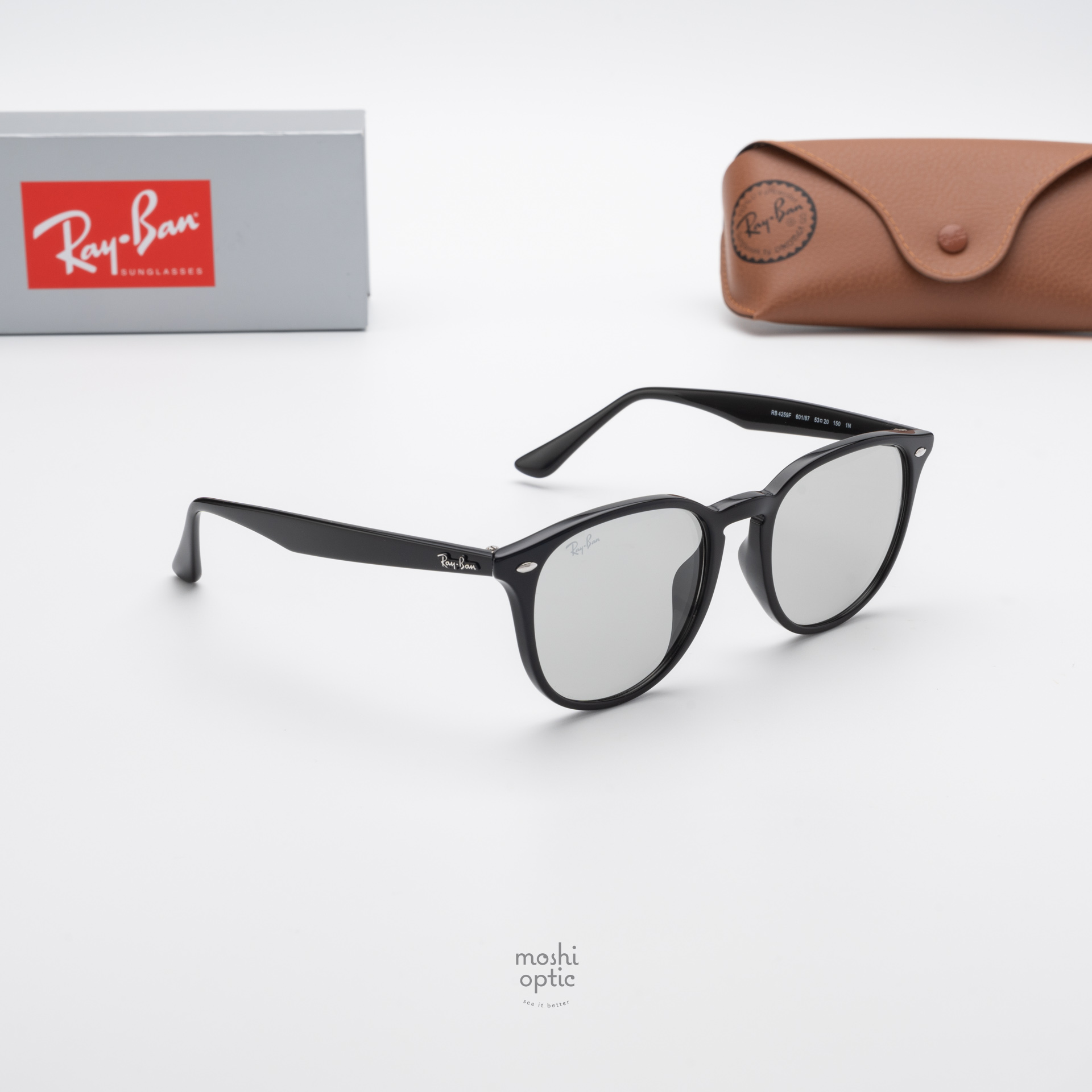 Ray Ban Round RB4259F 601/87 Black