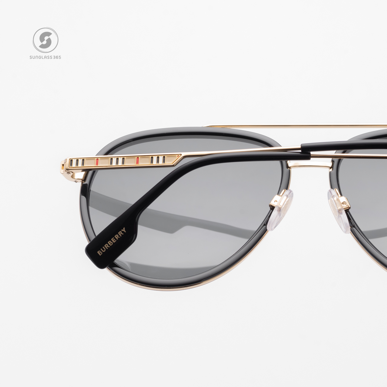 BURBERRY OLIVER BE3125 1001781 Black Dark Grey