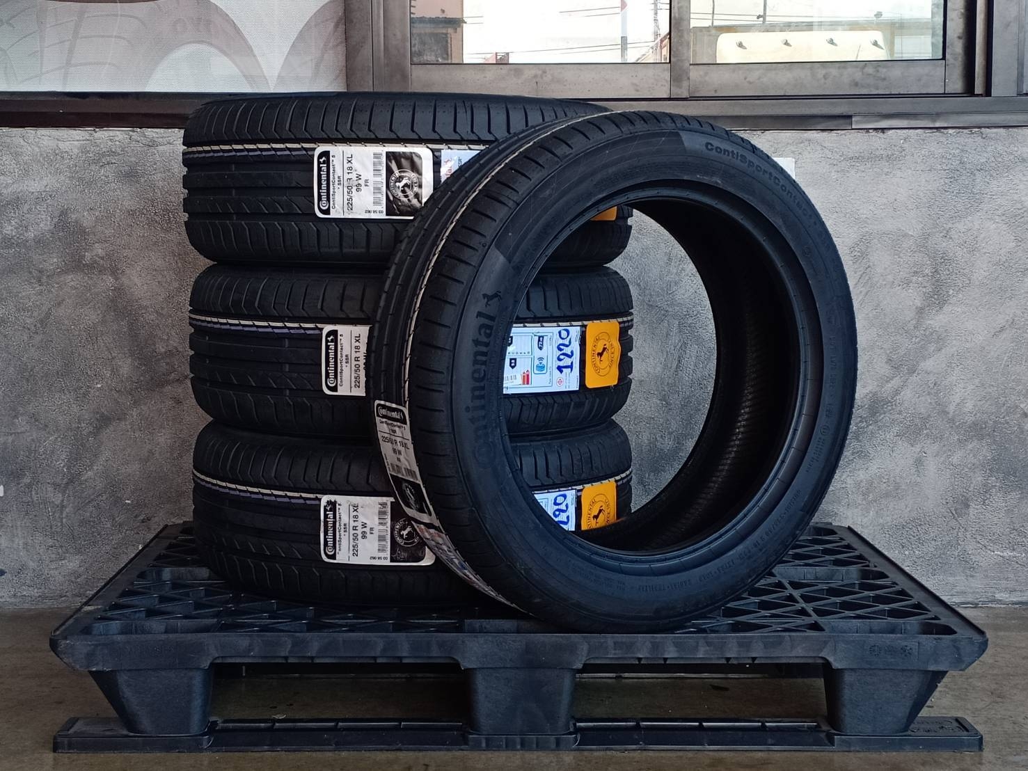 CONTINENTAL CONTACT 5 *SSR RUNFLAT