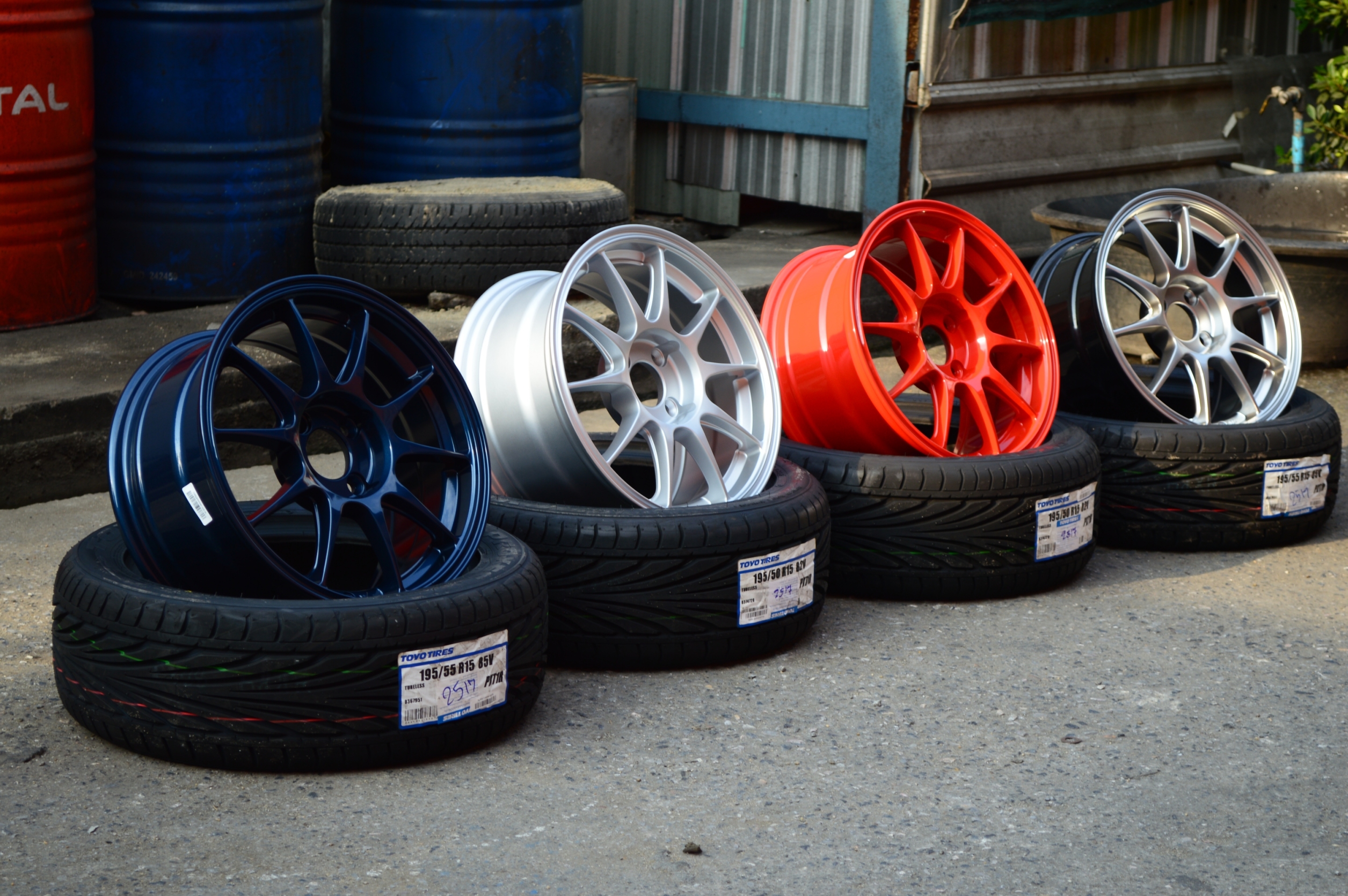 ล้อใหม่ WEDS TC015N