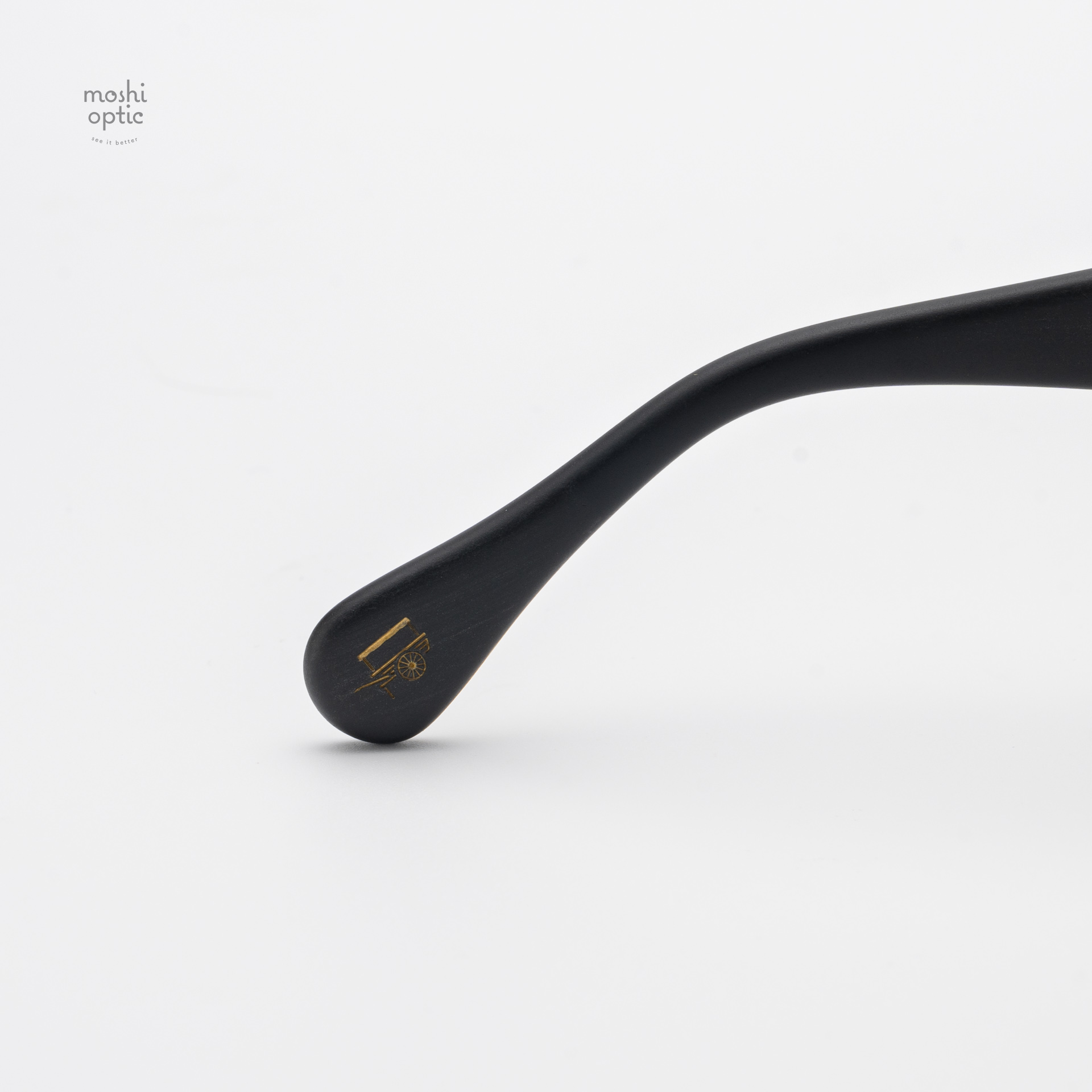 แว่นกันแดด Moscot Sun Lemtosh Matte Black G-15