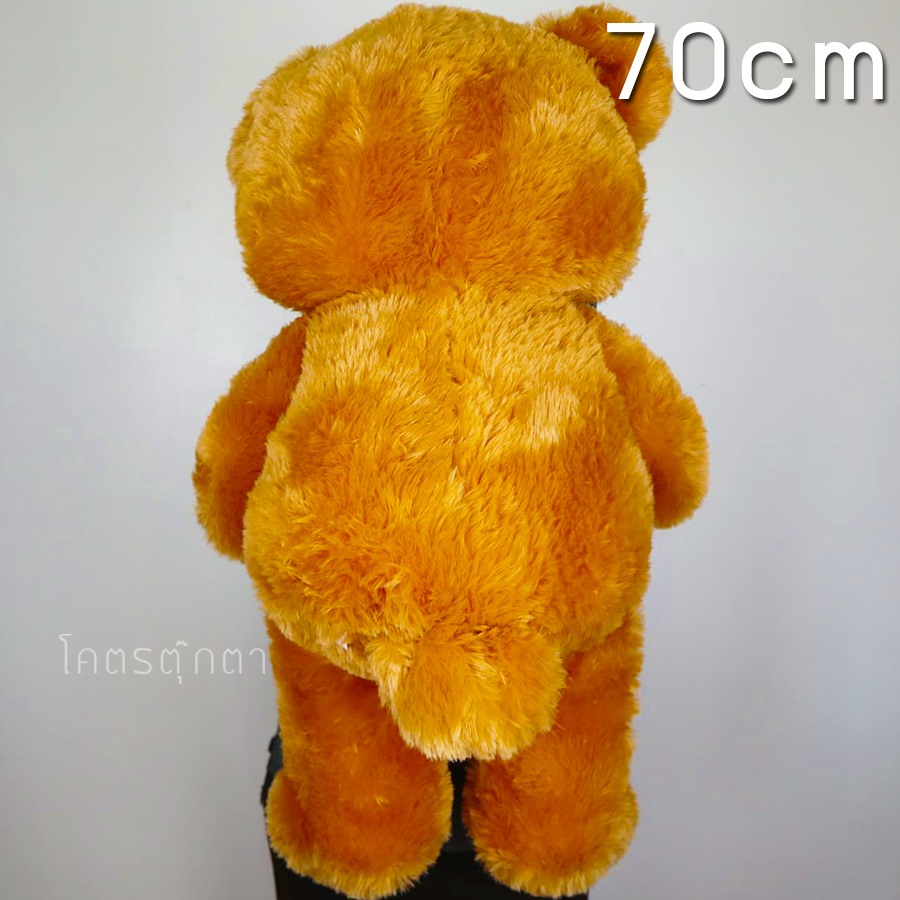 ตุ๊กตาหมีหัวโต Size 80cm (สีน้ำตาล) ขนนุ่ม น่ารักน่ากอด