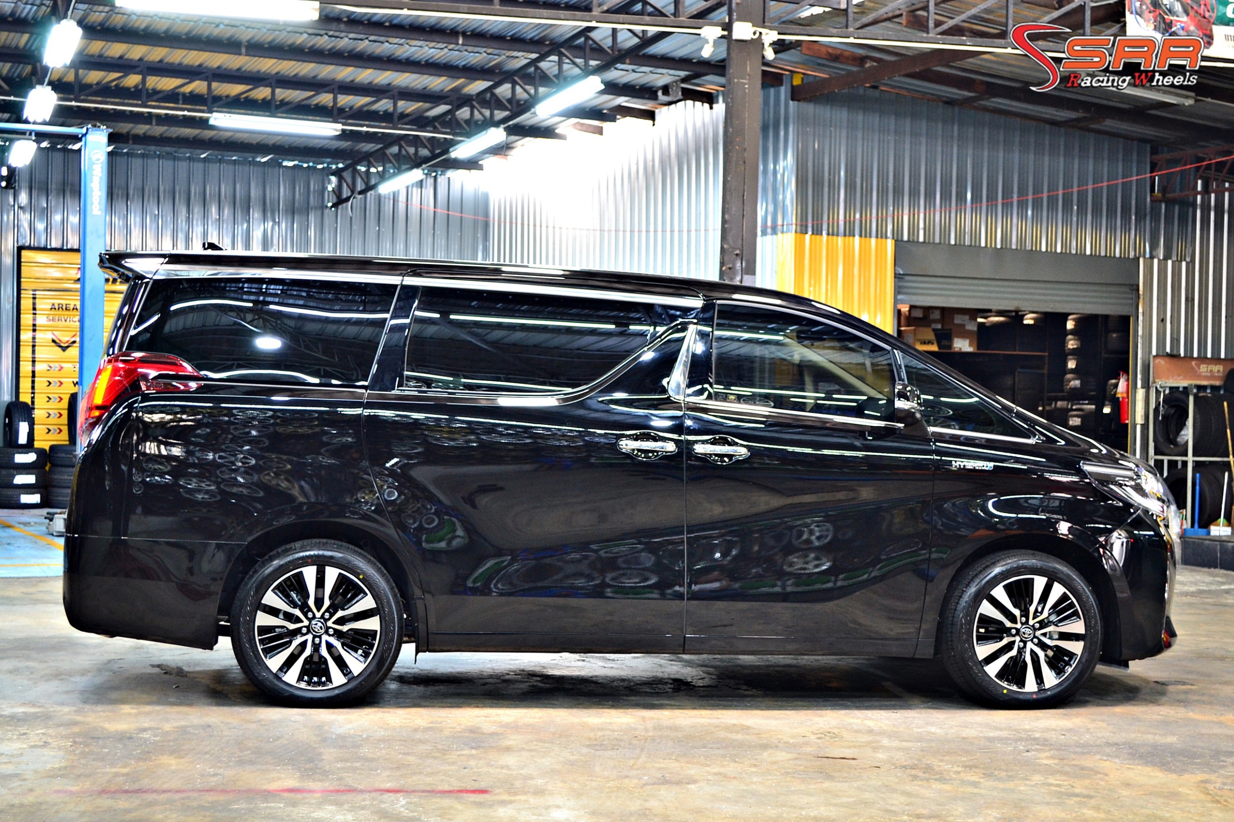 แกะกล่อง สำหรับ VELLFIRE ตัว TOP ขอบ18