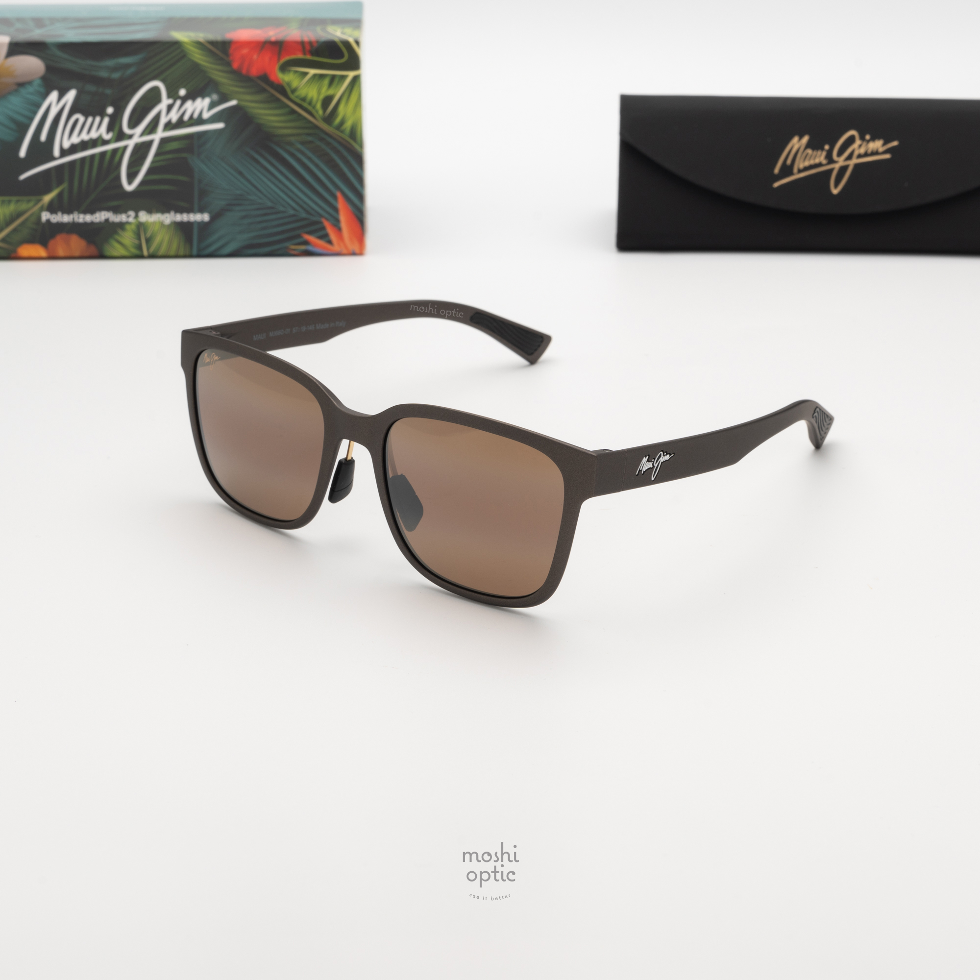 แว่นกันแดด Maui Jim PAULELE MJ H660 01 HCL Bronze