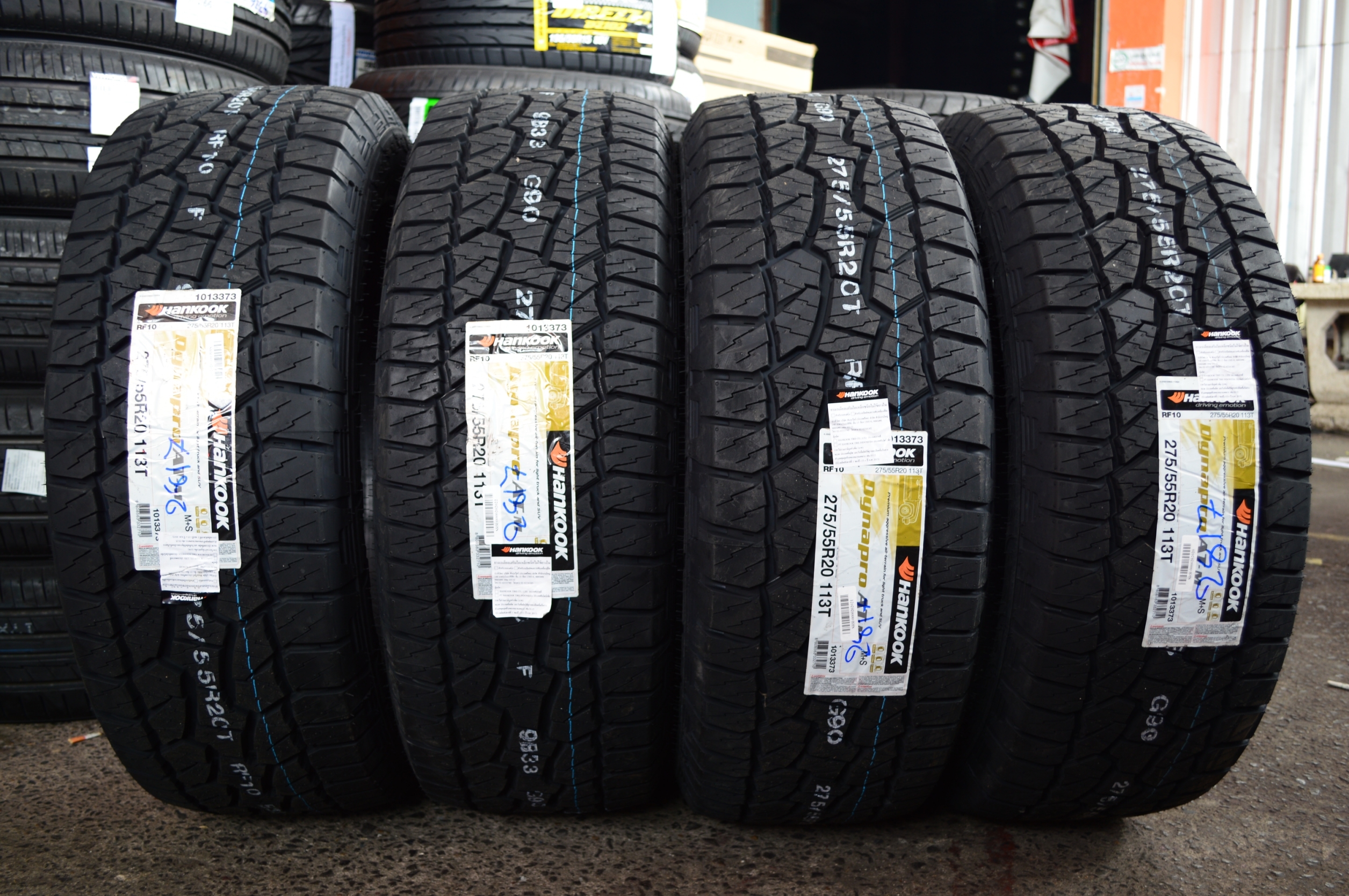 HANKOOK ATM 275/55-20 ราคาถูก และเบอร์อื่นเพียบ