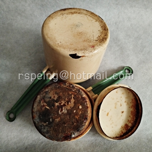 หม้อตุ๋นสองชั้น (Double Boiler / Bain Marie) เคลือบอีนาเมล KOCKUMS Sweden