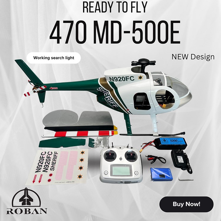 Super Scale 470-MD500 RTF New Version