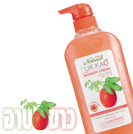 Mistine Natural Fuk Kao Shower Cream. / ครีมอาบน้ำ มิสทีน เนเชอรัล ฟักข้าว