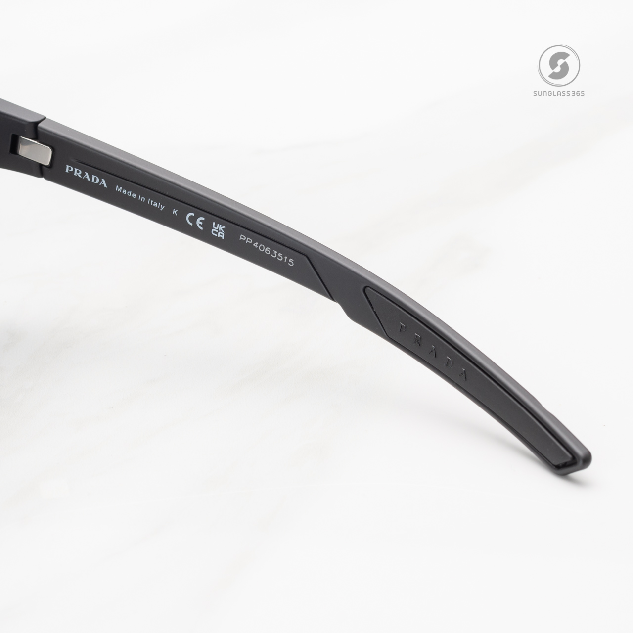 PRADA PS04WSF DG006F Black Rubber