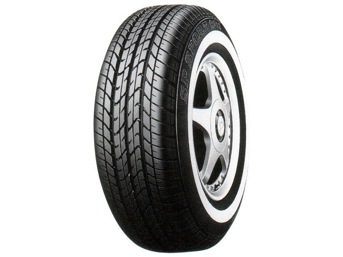 ยางใหม่ค้างปี DUNLOP SP601 ขอบขาว 195w75s14 เส้น 1900 ปี15 ปกติ 4000 มี 1เส้น ยางขอบขาว