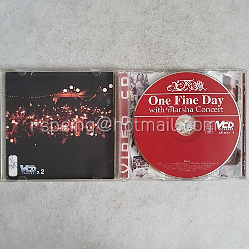 VCD คอนเสิร์ต One Fine Day with Marsha Concert