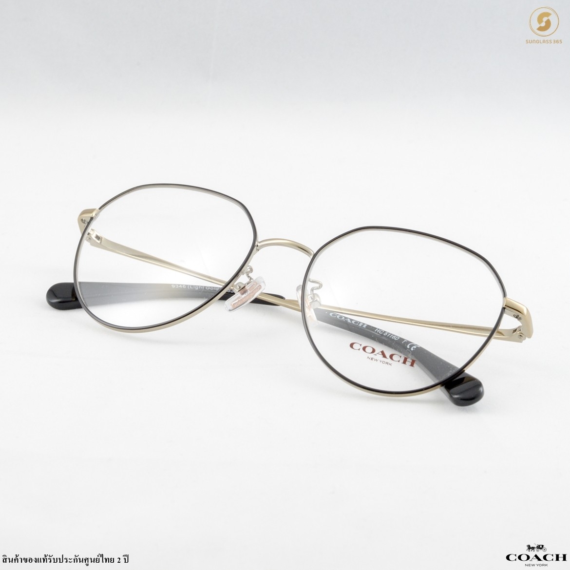 COACH HC5116D 9346 Black / Light Gold