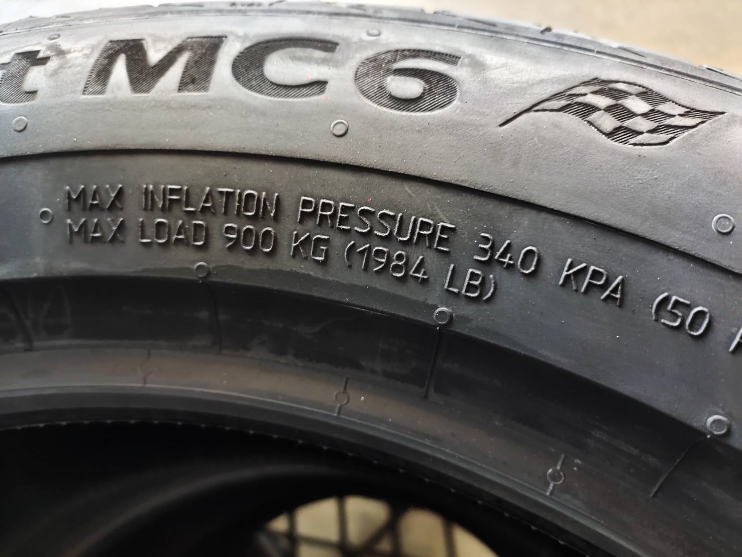 CONTINENTAL MAXCONTACT MC6 235/55R18 ปี20
