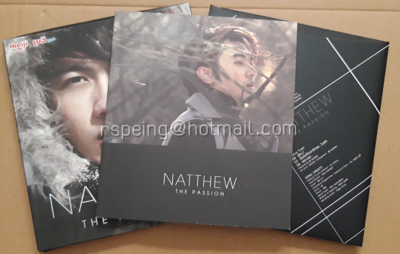 ชุด CD และ Photobook : Natthew The Passion พร้อมลายเซ็นที่กล่อง
