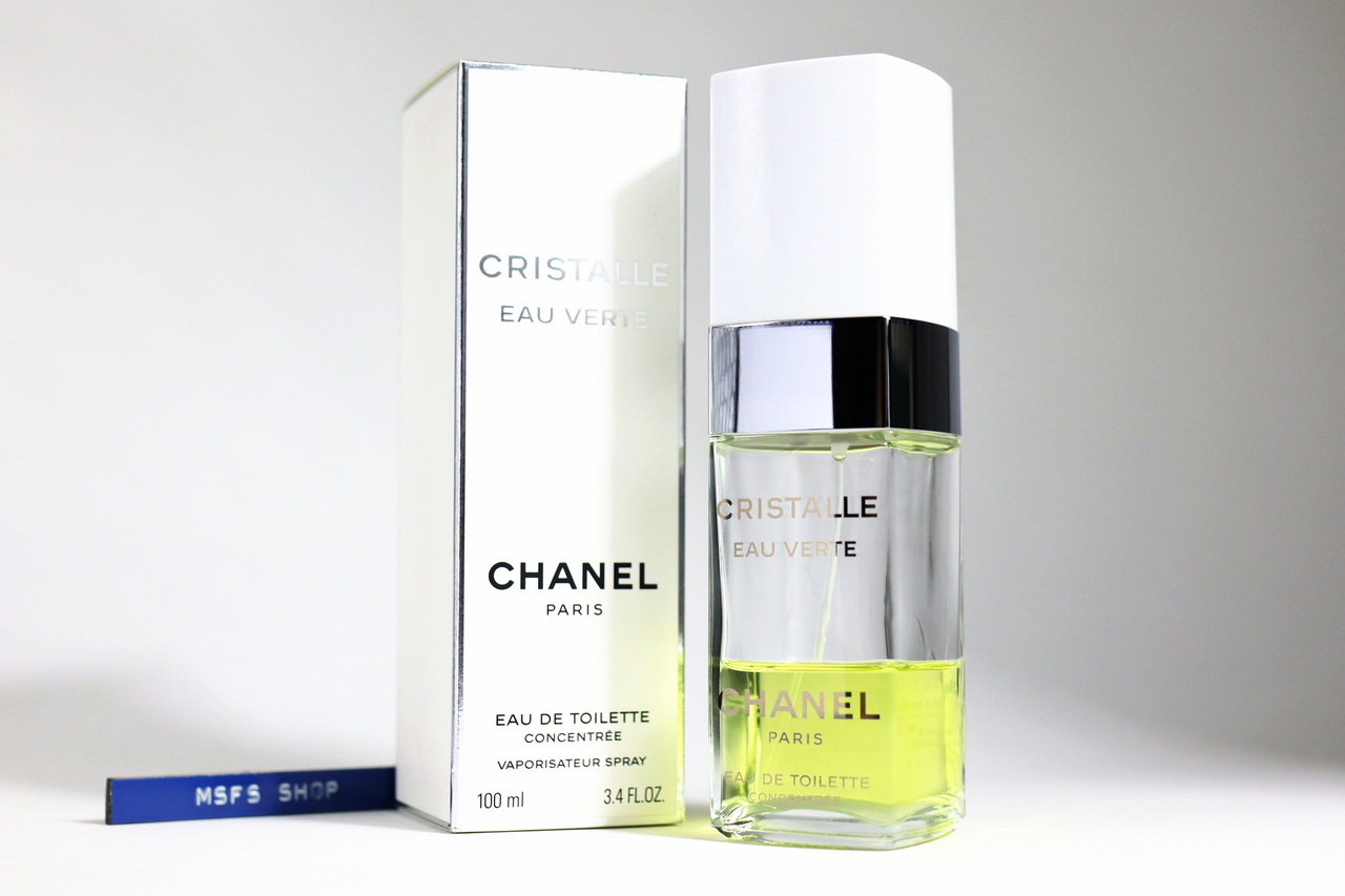 🌟 CHANEL Cristalle Eau Verte EDT 100ml Spray แบบสเปรย์ [USED] - น้ำหอมมือสอง