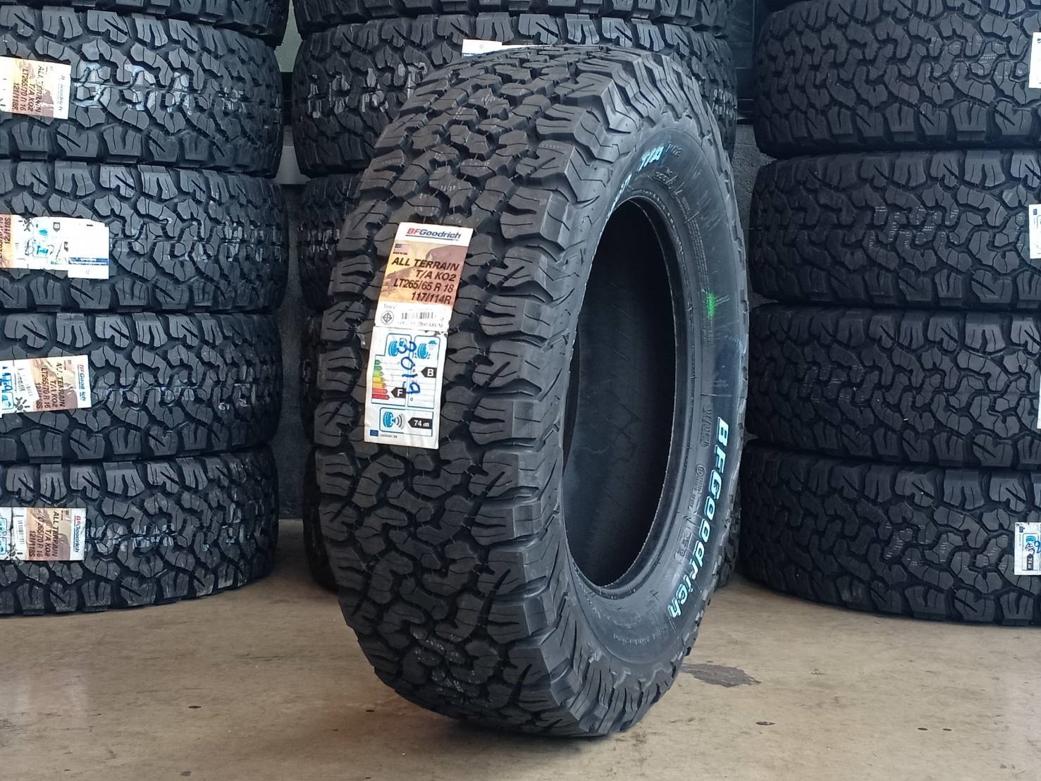 ยางเข้าใหม่ BF-GOODRICH KO2 265/65R18 (ปี19)