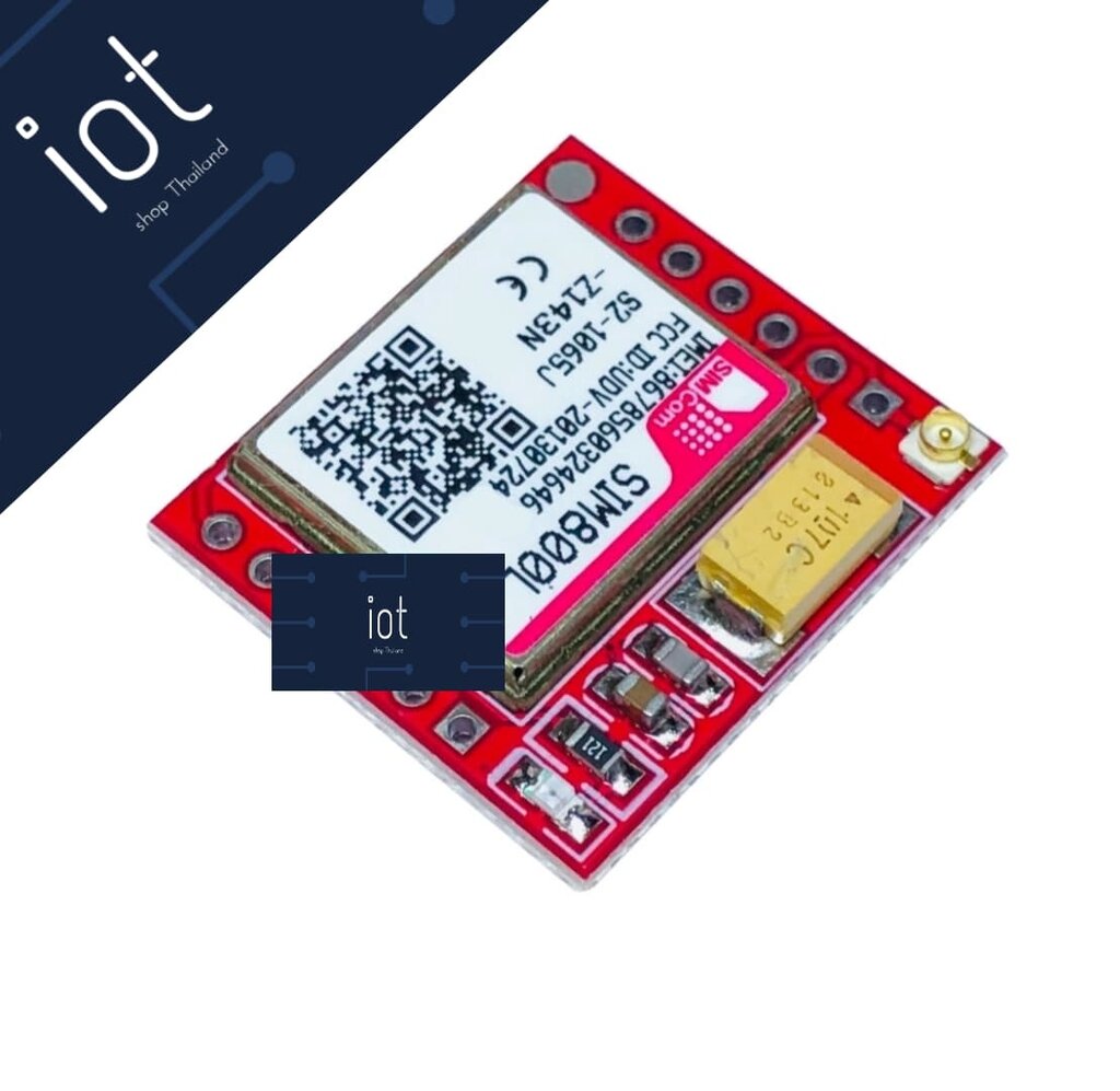 โมดูล GSM/GPRS 2G SIM800L Module With PCB Antenna พร้อมเสาอากาศ