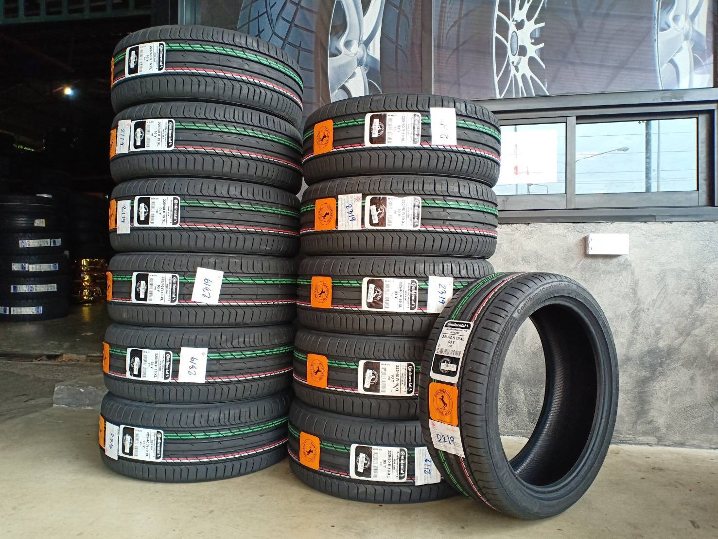 CONTINENTAL CSC5 SSR 225/40-19 ราคาถูก